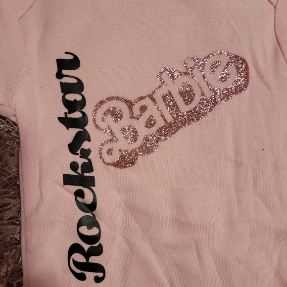 ROCKSTAR Barbie onesie any size! - Picture 2 of 4